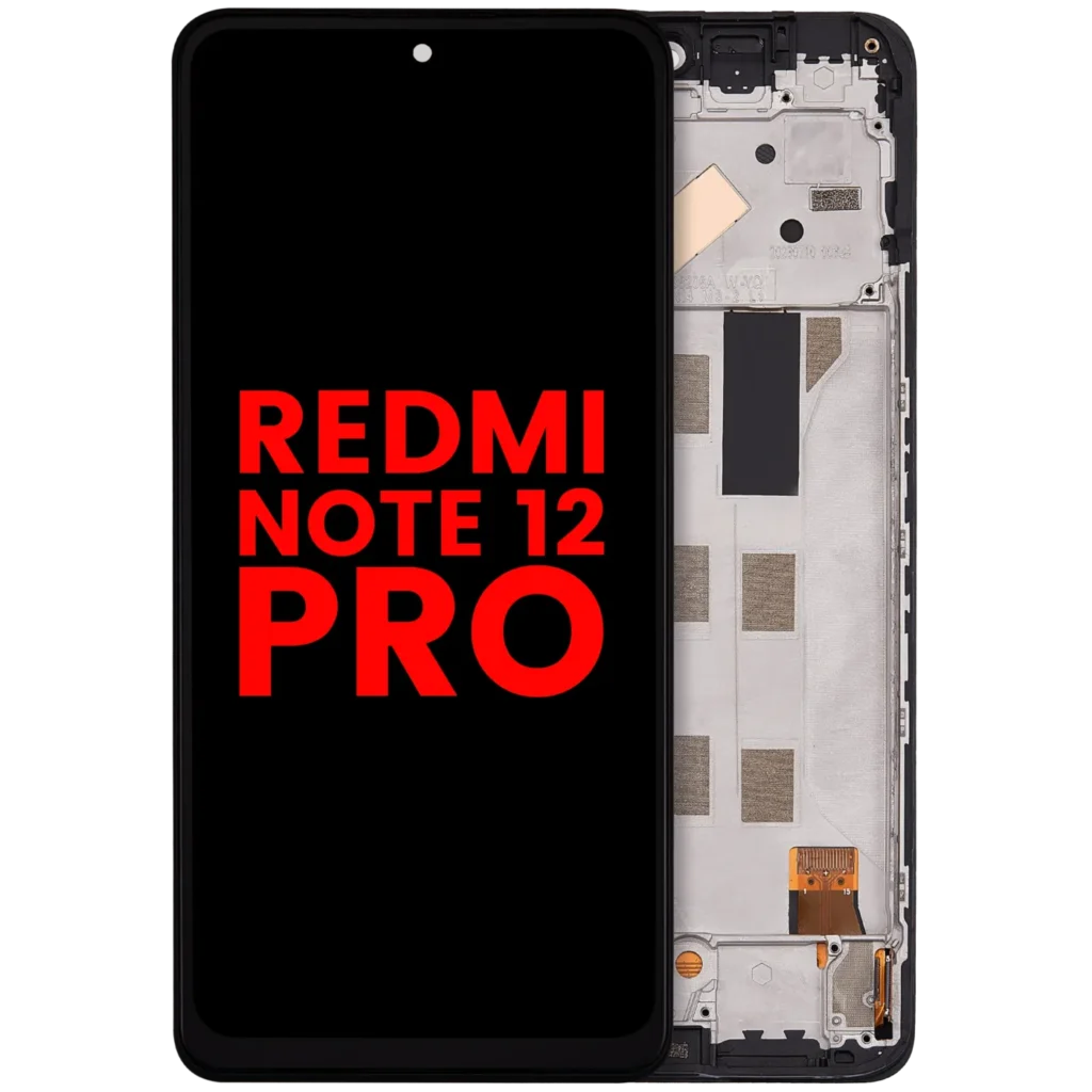OLED Assembly With Frame For Xiaomi Redmi Note 12 Pro 4G (Aftermarket Plus) (All Colors)