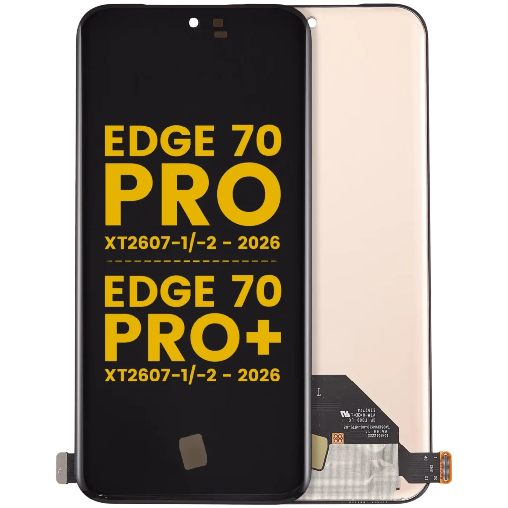 OLED Assembly Without Frame For Motorola Edge 70 Pro (XT2607-1/-2 / 2026) / Edge 70 Pro+ (XT2607-1/-2 / 2026) (Refurbished) (All Colors)