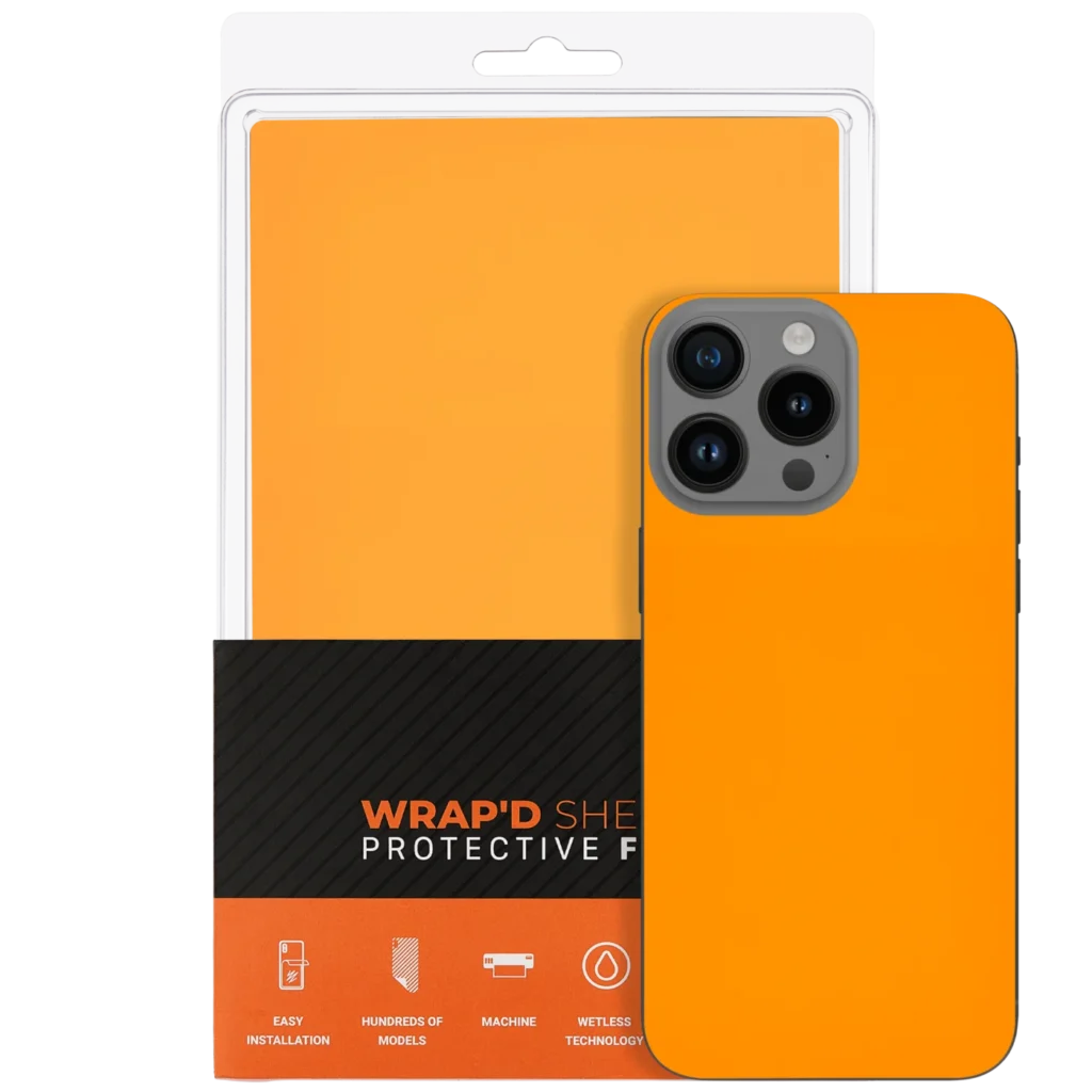 Wrapd Back Skin - Skinny (Orange) (10 Pack)