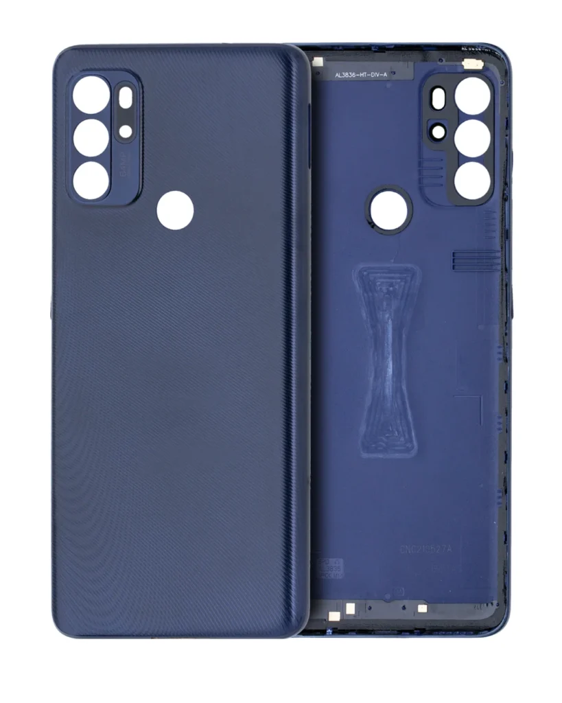 Back cover Glass For Motorola Moto G60S (XT2133 / 2021) (Blue)