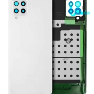 Back Cover Glass With Camera Lens For Samsung Galaxy A42 5G (A426 / 2020) (Service Pack) (Prism Dot White)