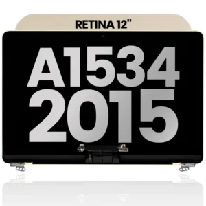 Complete LCD Display Assembly For MacBook 12" A1534 (2015) (Used OEM Pull: Grade B) (Gold)