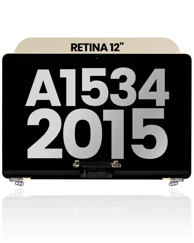 Complete LCD Display Assembly For MacBook 12" A1534 (2015) (Used OEM Pull: Grade B) (Gold)