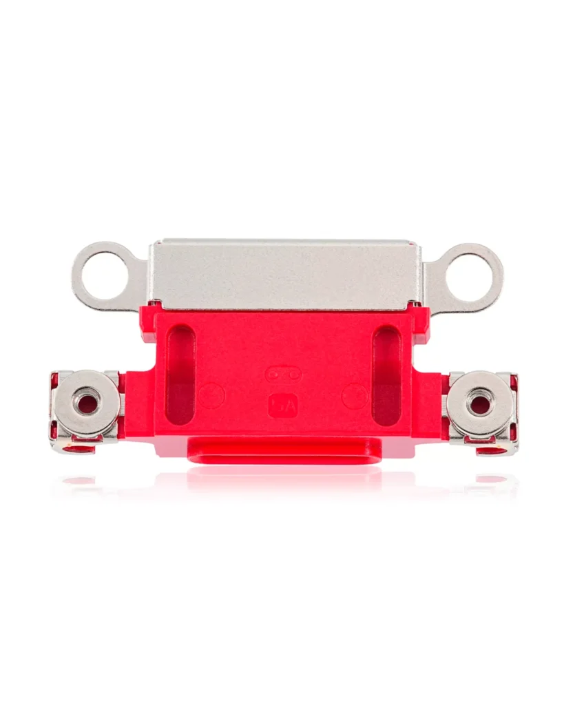 Charging Port Only For iPhone 14 / 14 Plus (Red) (10 Pack)