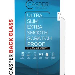 Casper Tempered Glass (Back Glass) For iPhone X / XS (10 Pack) (Clear)