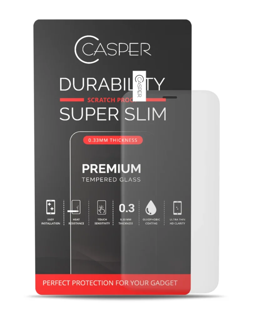 Casper Tempered Glass For iPhone 13 Mini (Retail Pack) (Matte)