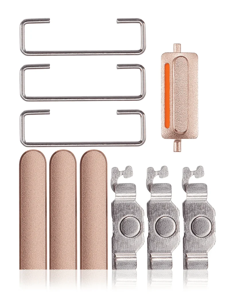 Hard Buttons (Power / Volume / Switch) For iPhone 8 (Gold)