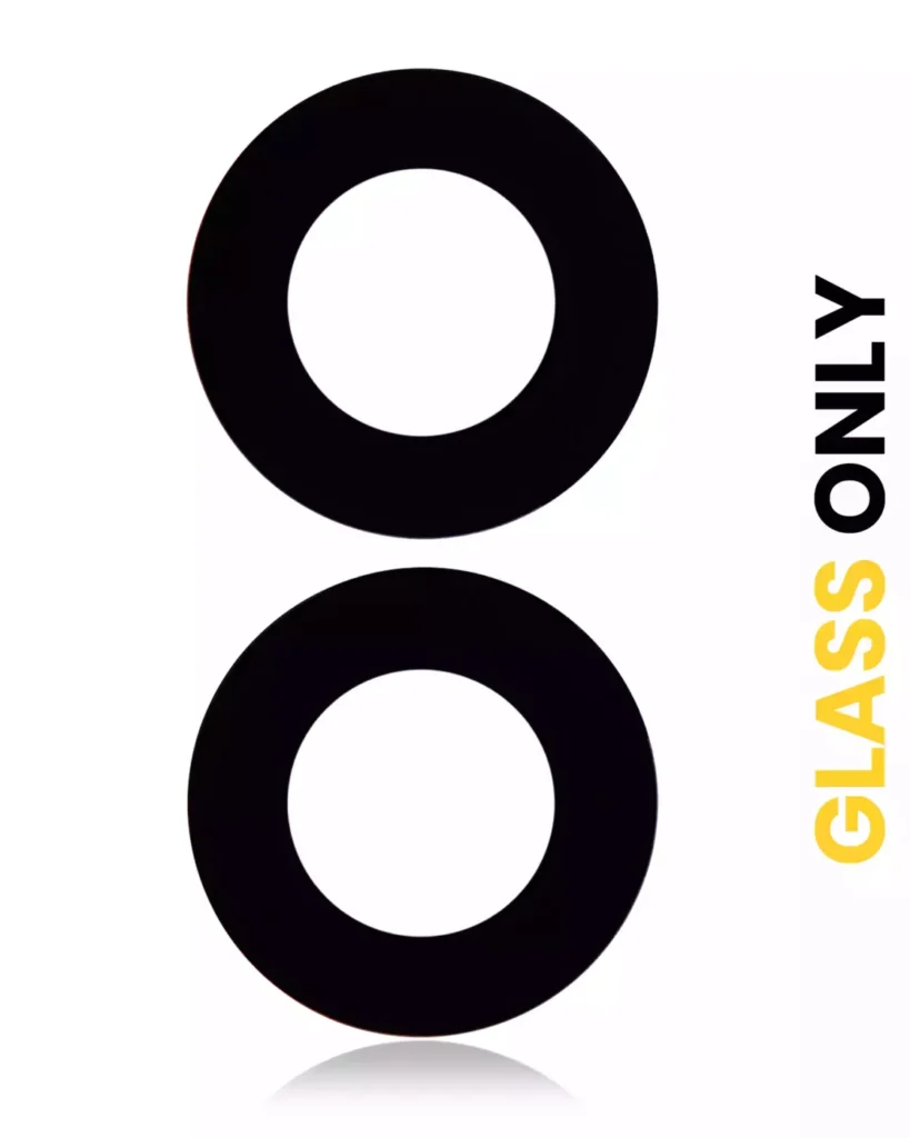 Back Camera Lens (Glass Only) With Adhesive For Samsung Galaxy A04 (A045 / 2022) (10 Pack)