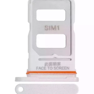 Sim Card Tray For Xiaomi Redmi Note 13R Pro (White)