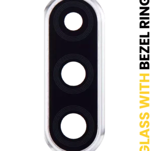 Back Camera Lens With Bezel Ring For Huawei P30 Lite (Pearl White) (4GB RAM)