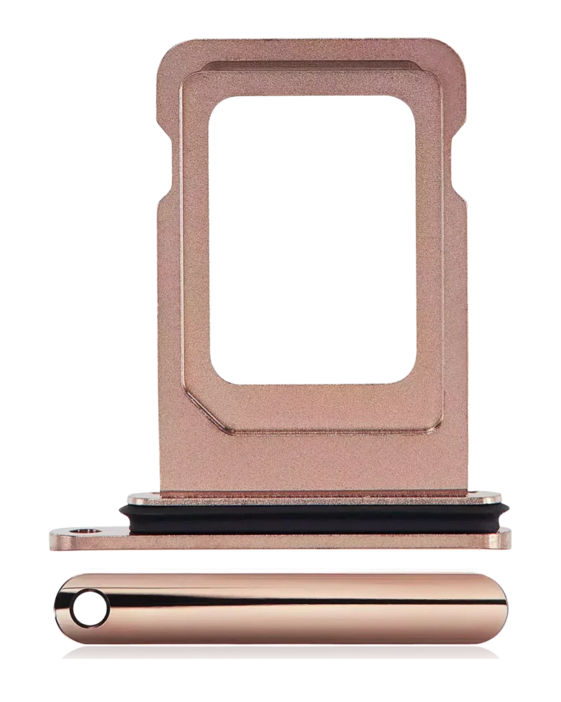 Dual Sim Card Tray For iPhone 11 Pro / 11 Pro Max (Gold)