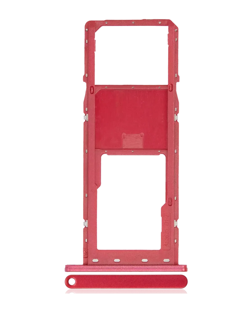 Single Sim Card Tray For Samsung Galaxy A03S (A037F / 2021) (Red)