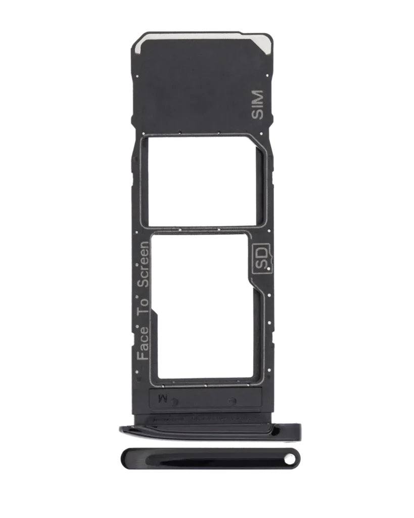 Single Sim Card Tray For Motorola Moto G7 (XT1962 / 2019) / G7 Plus (XT1965-2 / 2019) (Black)