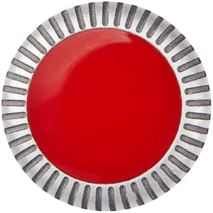 Crown Nut For Watch Series 3 (38MM / 42MM) (LTE Version) (Red / Silver)