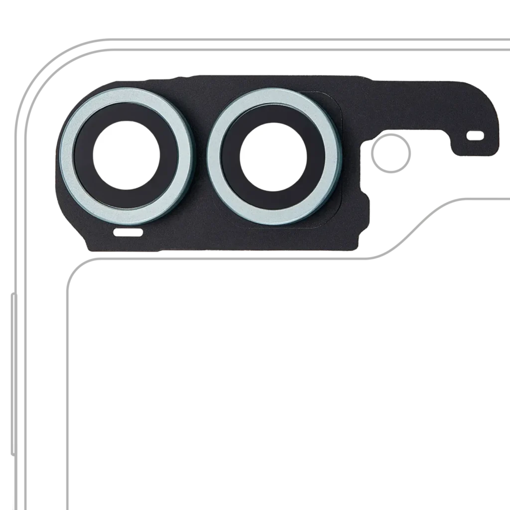 Back Camera Lens With Cover Bezel Ring For Samsung Galaxy Z Flip 6 5G (F741) (Premium) (Mint)
