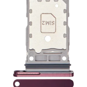 Dual Sim Card Tray For Samsung Galaxy Z Fold 4 (F936) (Burgundy)