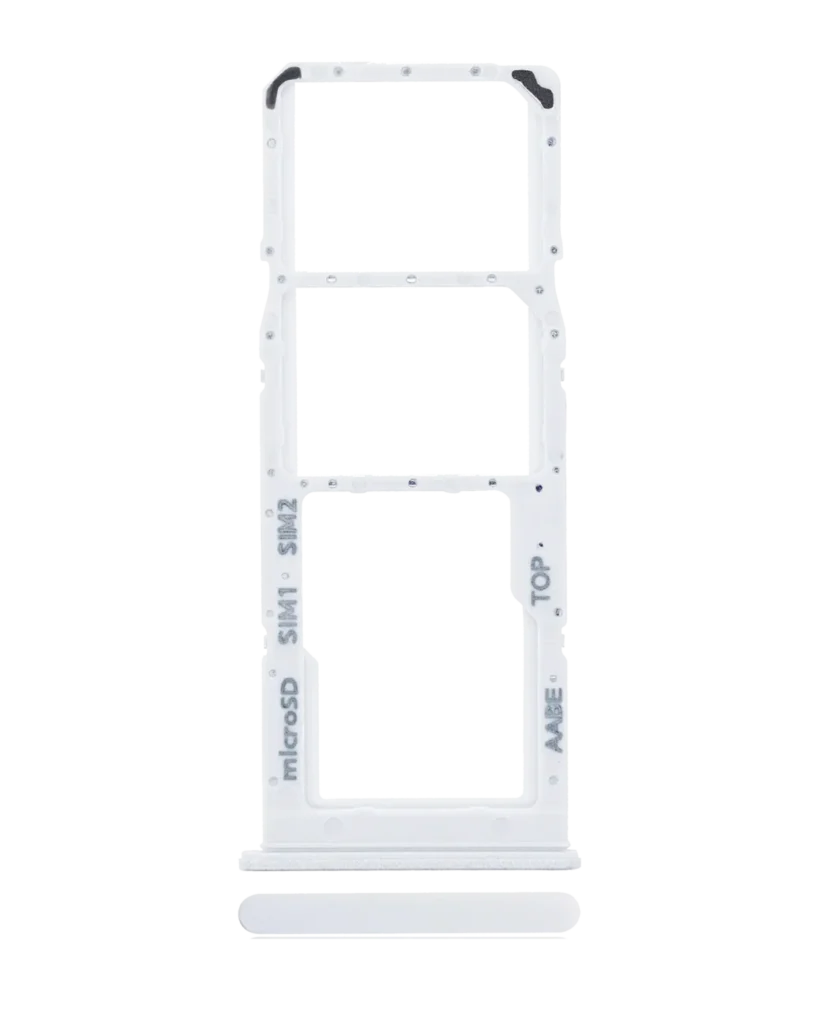 Dual Sim Card Tray For Samsung Galaxy A12 (A125 / 2020) (White)
