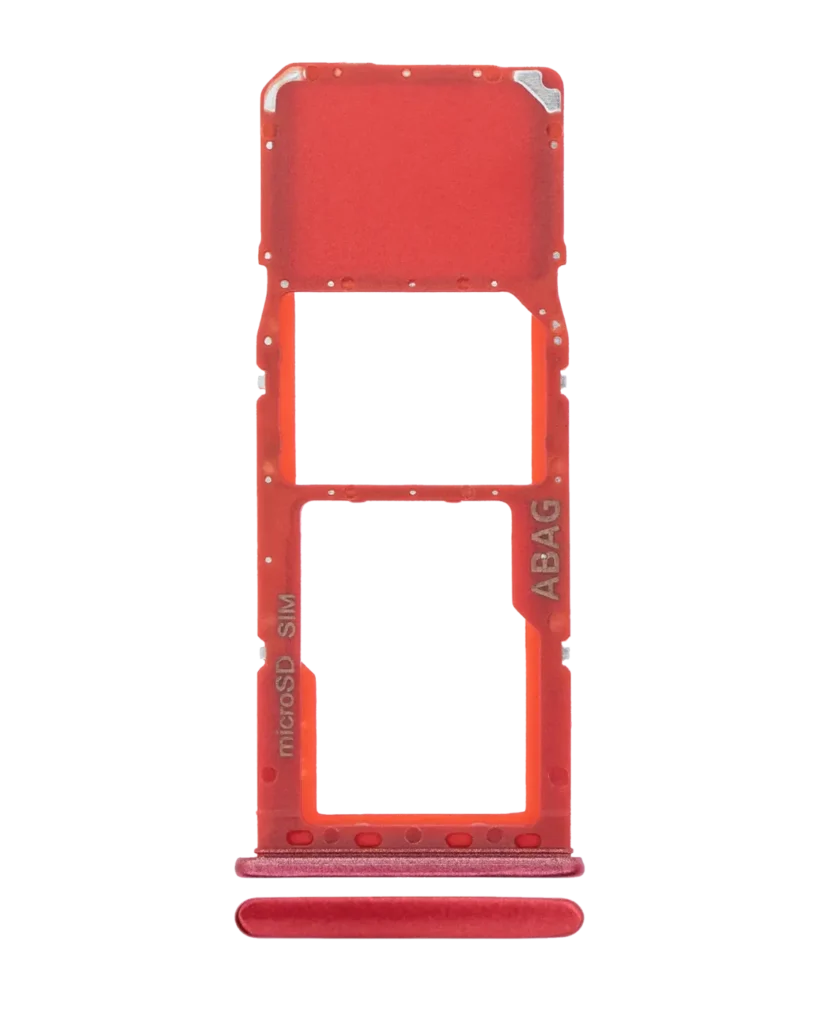 Single Sim Card Tray For Samsung Galaxy A21S (A217 / 2020) (Red)