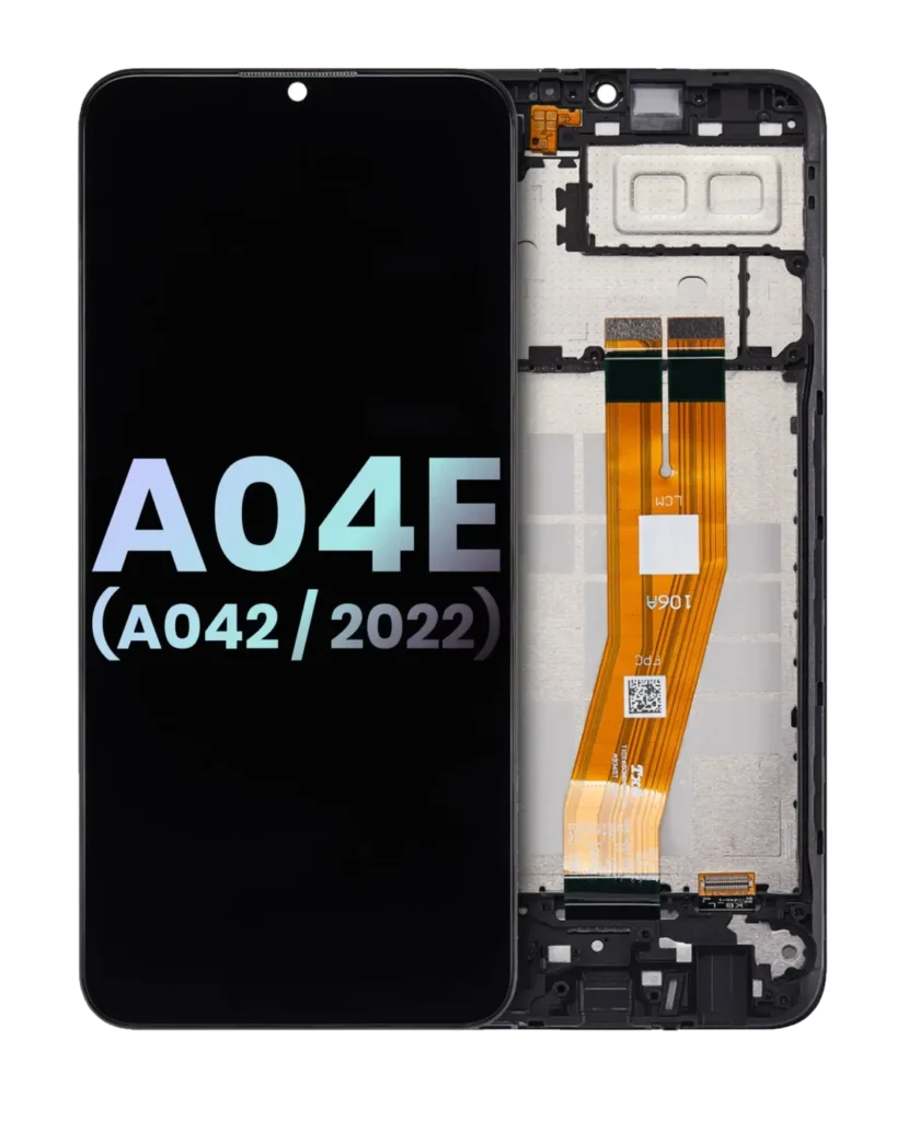 LCD Assembly With Frame For Samsung Galaxy A04E (A042 / 2022) (Service Pack) (All Colors)