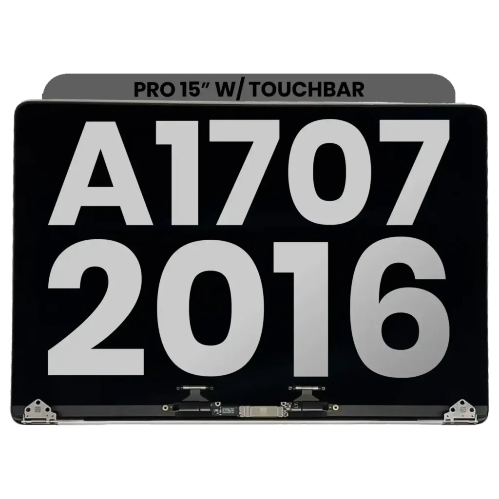 LCD Display Assembly For MacBook Pro 15" W/ Touch Bar (A1707 / Late 2016) (Used OEM Pull: Grade C) (Space Gray)