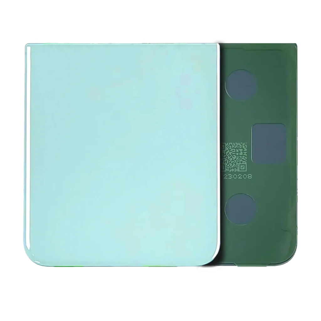 Bottom Back Cover Glass For Samsung Galaxy Z Flip 5 (Service Pack) (Blue)
