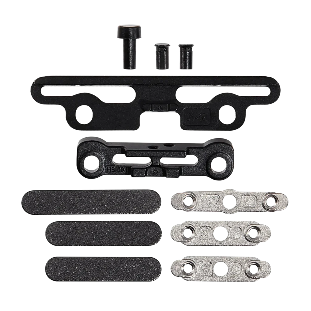 Full Button And Bracket Set For iPad Pro 11" 5th Gen (2024) / Pro 13" 7th Gen (2024) / Pro 11" 6th Gen (2025) / Pro 13" 8th Gen (2025) (11 Piece Set) (Gray)