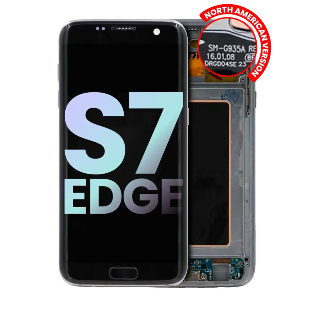 OLED Assembly With Frame For Samsung Galaxy S7 Edge G935A (North American Version) (Service Pack) (Black)