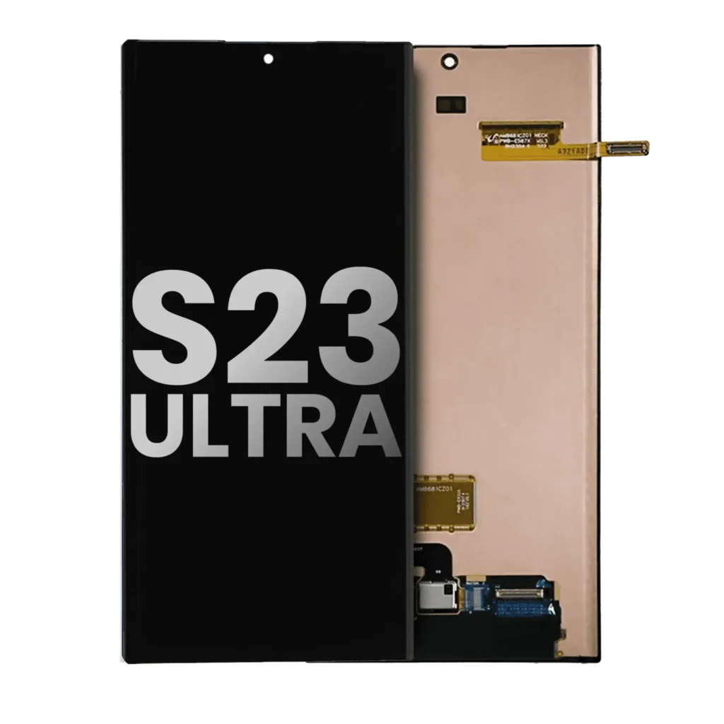 OLED Assembly Without Frame For Samsung Galaxy S23 Ultra 5G (US & International) (Used OEM Pull: Grade B/C) (All Colors)