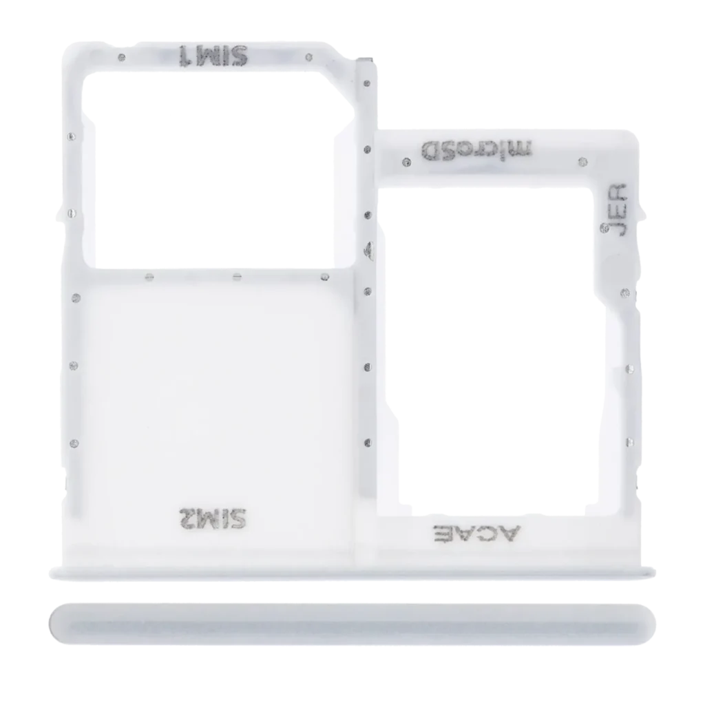 Single Sim Card Tray For Samsung Galaxy A31 (A315 / 2020) (Prism Crush White)