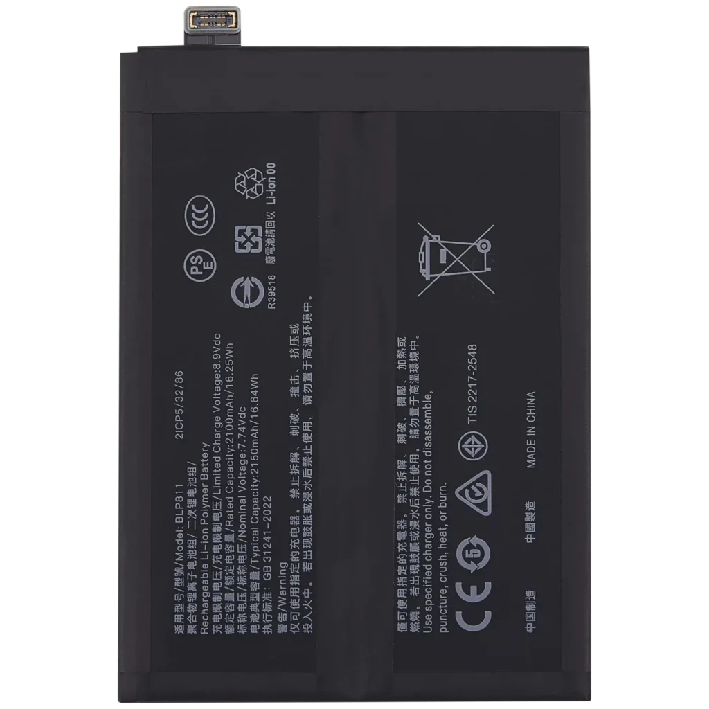 Replacement Battery For OPPO Reno 4 SE / OPPO Find X3 Lite (CPH2209 /2021) / OPPO Reno 5 K (CPH2219 /2021) / OPPO Reno 5 (PDQM00 /2020) (BLP811)
