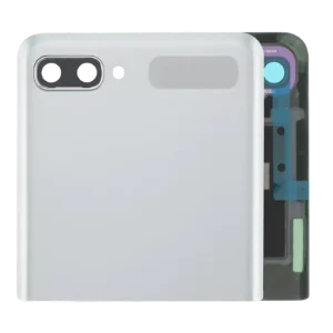 Outer OLED Assembly With Frame For Samsung Galaxy Z Flip 4G (F700) / Z Flip 5G (F707) (Service Pack) (Mystic White)