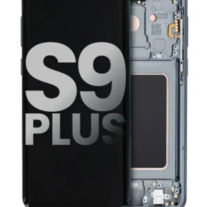 OLED Assembly With Frame For Samsung Galaxy S9 Plus (Used OEM Pull: Grade B/C) (Gray)