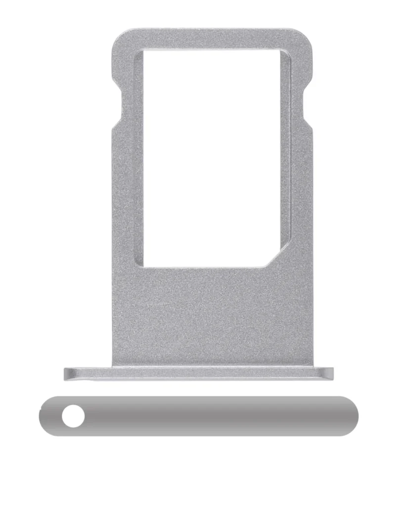 Sim Card Tray For iPhone 6S Plus (Service Pack) (Silver)