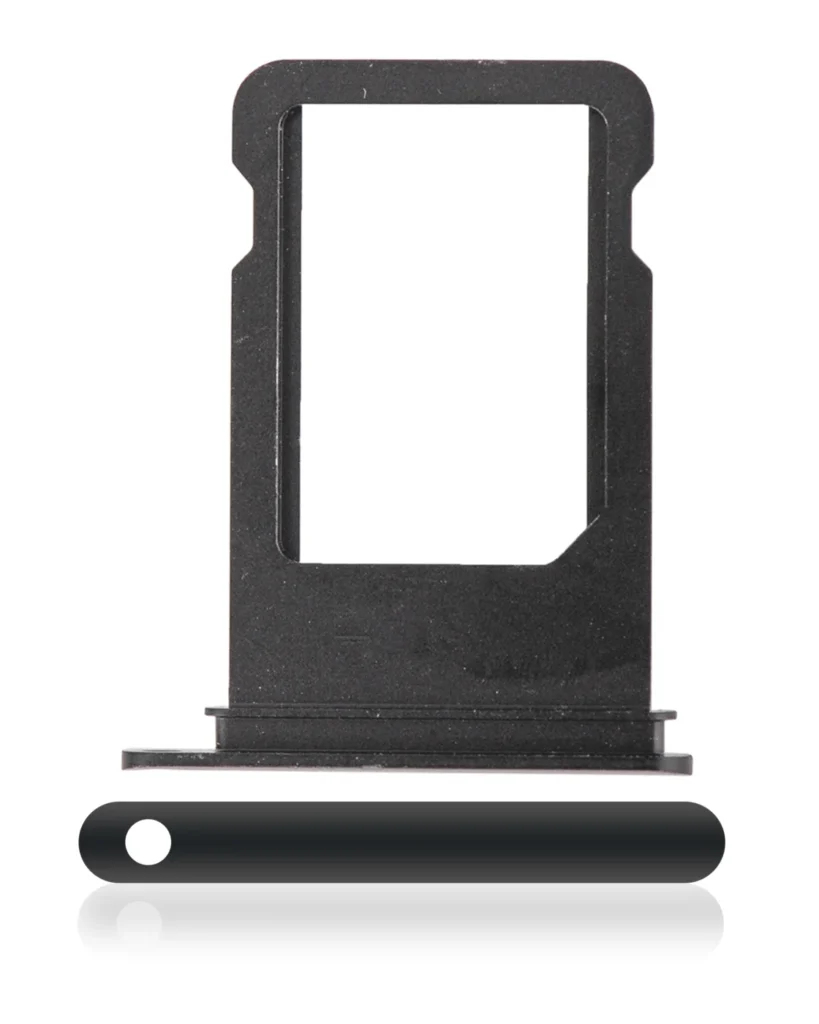 Sim Card Tray For iPhone 7 (Service Pack) (Black)