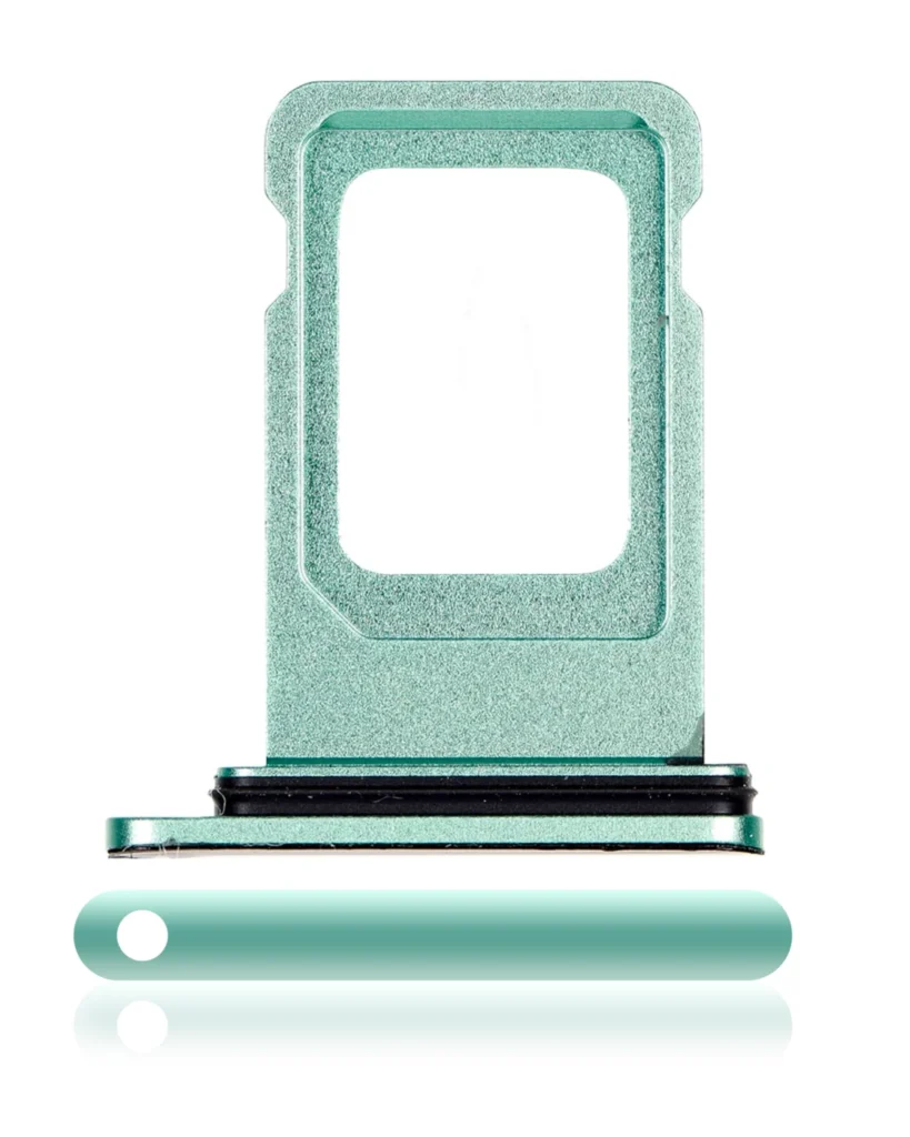 Sim Card Tray For iPhone 11 (Service Pack) (Green)