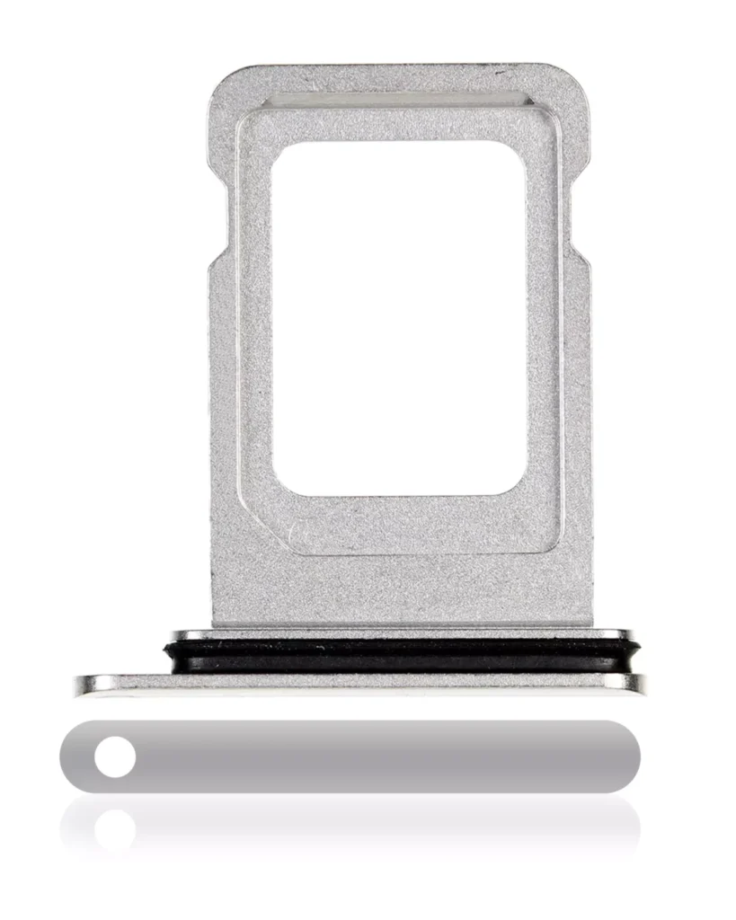 Sim Card Tray For iPhone 11 Pro / 11 Pro Max (Service Pack) (Silver)