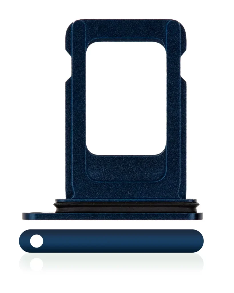 Sim Card Tray For iPhone 12 (Service Pack) (Blue)