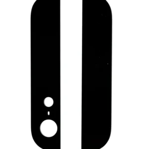 Back Glass (Up + Down) For iPhone 5 (Black)
