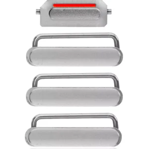 Hard Buttons (Power / Volume / Mute Switch) For iPhone 6 / 6 Plus (Silver)