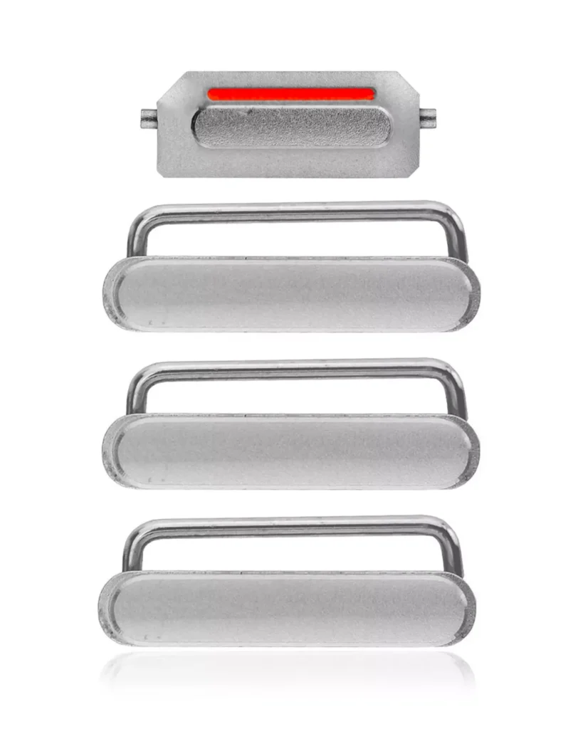 Hard Buttons (Power / Volume / Mute Switch) For iPhone 6 / 6 Plus (Silver)