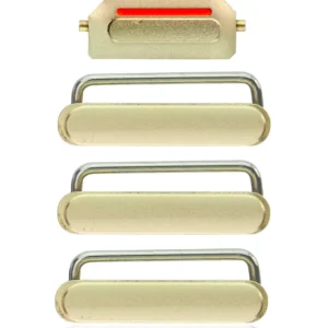 Hard Buttons (Power / Volume / Mute Switch) For iPhone 6 / 6 Plus (Gold)