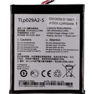 Replacement Battery For Alcatel Idol 3 (6045 / 6045O) (TLP029A2-S)
