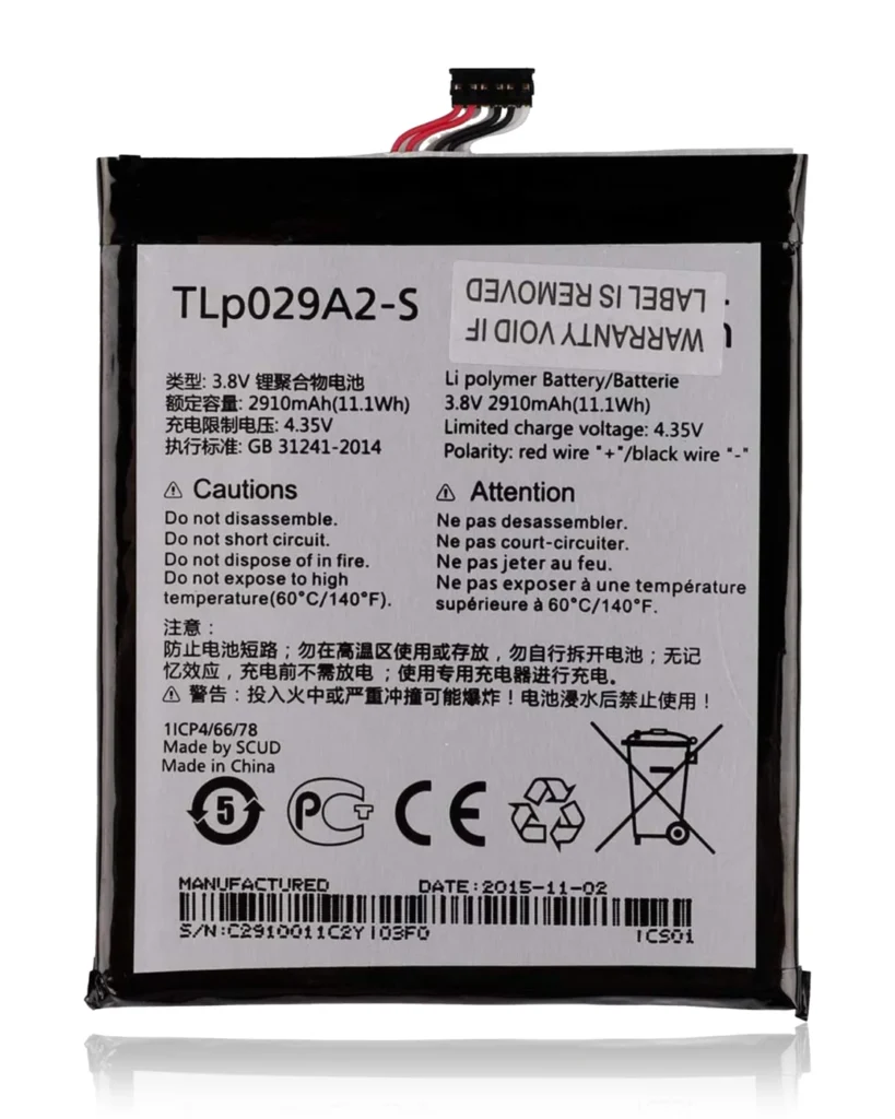 Replacement Battery For Alcatel Idol 3 (6045 / 6045O) (TLP029A2-S)