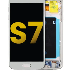 OLED Assembly With Frame For Samsung Galaxy S7 (Refurbished) (All US Models) (White Pearl)