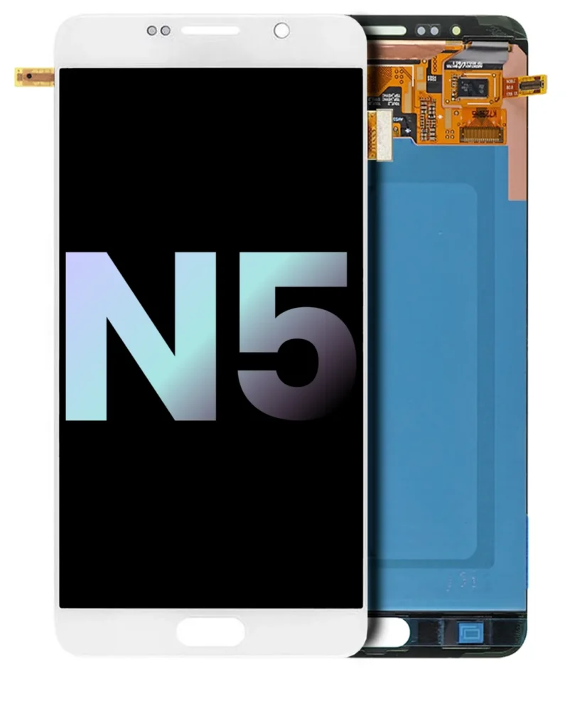 OLED Assembly Without Frame For Samsung Galaxy Note 5 (Service Pack) (White Pearl)