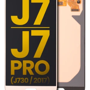 OLED Assembly Without Frame For Samsung Galaxy J7 / J7 Pro (J730 / 2017) (Refurbished) (Gold)