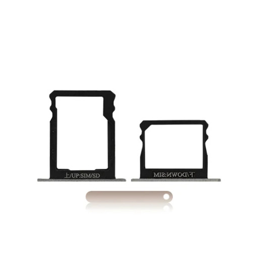 Sim Card + SD Card Tray For Huawei P8 (Mystic Champagne)