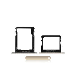 Sim Card + SD Card Tray For Huawei P8 (Prestige Gold)