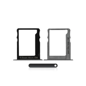 Sim Card + SD Card Tray For Huawei P8 Lite (Black)