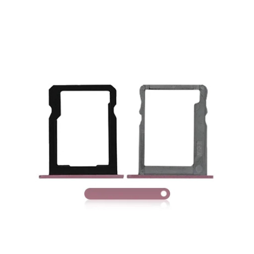 Sim Card + SD Card Tray For Huawei P7 (Pink)